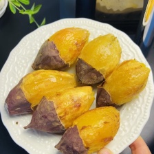 (烤薯店专用)山东正宗烟薯红皮红心糖心流油红薯无丝地瓜