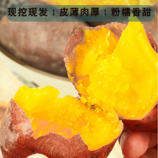 【现挖红薯】新鲜红密薯地瓜红薯批发3/5/9斤沙地番薯西